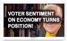 Voter Sentiment On Economy Turns Position