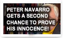 Peter Navarro Gets A Second Chance To Prove His Innocence