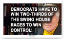 Democrats Have To Win Two-Thirds Of The Swing House Races To Win Control