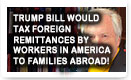 Trump Bill Would Tax Foreign Remittances By Workers In America To Families Abroad